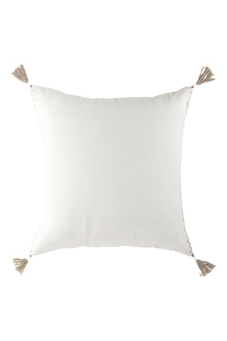 Copricuscino in velluto - Bianco - 50 x 50 cm