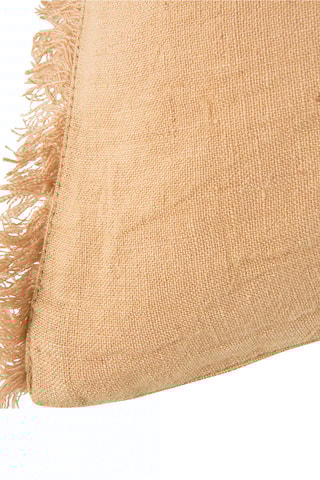 Copricuscino in lino - Arancione - 60 x 40 cm