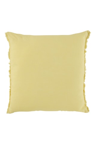 Copricuscino in lino - Giallo - 50 x 50 cm