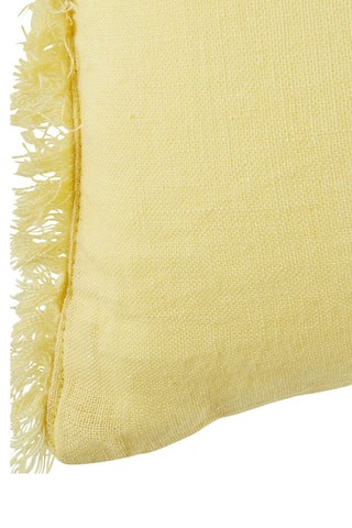 Copricuscino in lino - Giallo - 50 x 50 cm