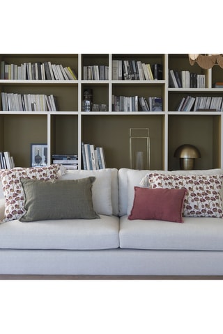 Copricuscino - Bianco - 60 x 40 cm