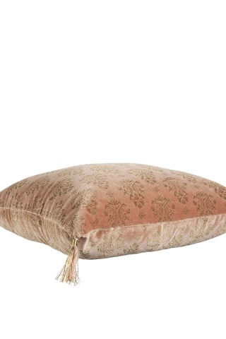 Copricuscino in velluto - Rosa - 50 x 50 cm