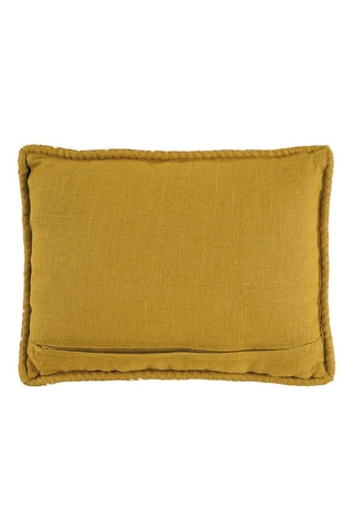 Cuscino in lino - Zafferano - 40 x 30 cm