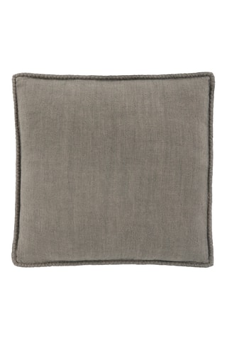 Cuscino in lino - Grigio - 50 x 50 cm