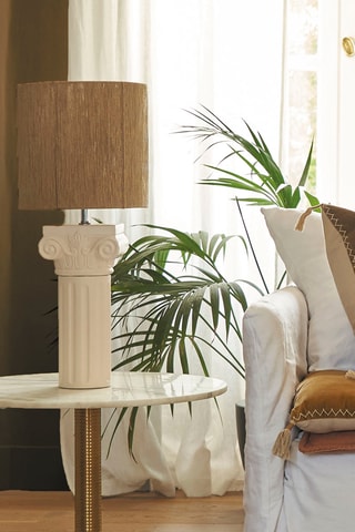 Base lampada - 60 W - Beige