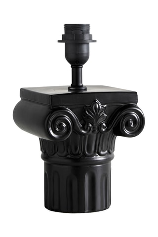 Base lampada - 60 W - Nero