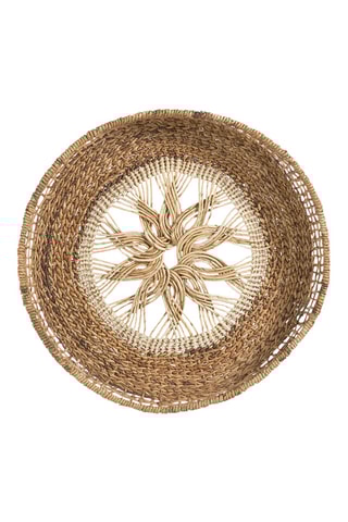 Decorazione da parete mandala - Beige - 55 x 10 cm