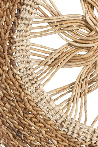 Decorazione da parete mandala - Beige - 55 x 10 cm