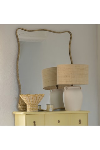 Coppa decorativa Hoka - Beige - 36 x 26 cm