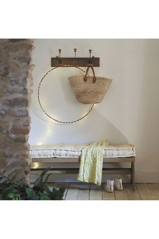 Cercle lumineux LED Helios - Doré - 90 x 2 cm