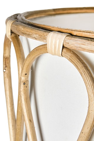 Luce in rattan - Beige