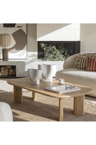 Vaso - Bianco - 24 x 11 x 21 cm