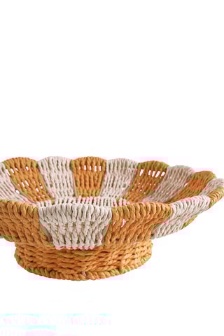 Svuotatasche - Marrone e rosa - 30 x 10 cm