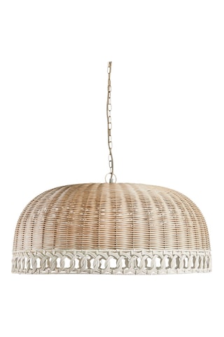 Suspension en rotin - 40 W - Beige