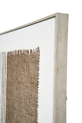 Tableau en sapin Organica - Beige - 80 x 120 x 2,2 cm - Reproduction