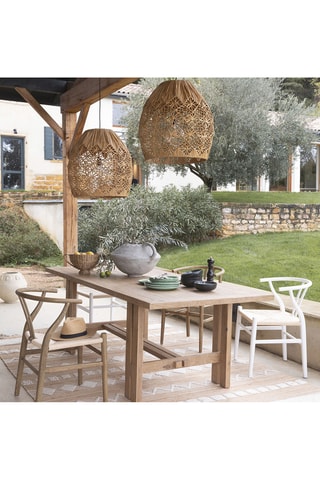 Suspension - 40 W - Beige