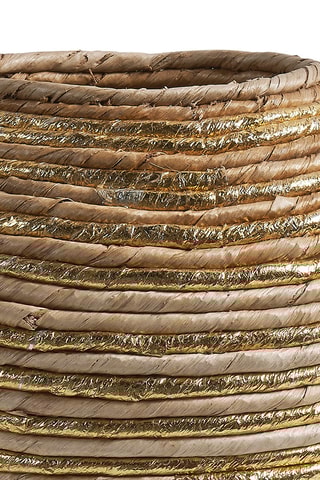 Giara decorativa Goa - Beige - 32 x 36 cm