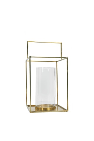 2 lanterne Hector - Dorato - 18 x 34 x 18 cm