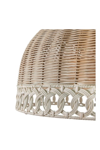 Suspension en rotin - 40 W - Beige