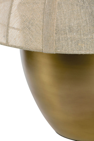 Lampe  - 40 W - Doré