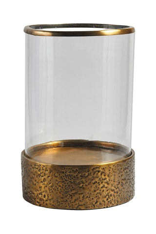 Portacandele - Dorato - 27 x 40 cm