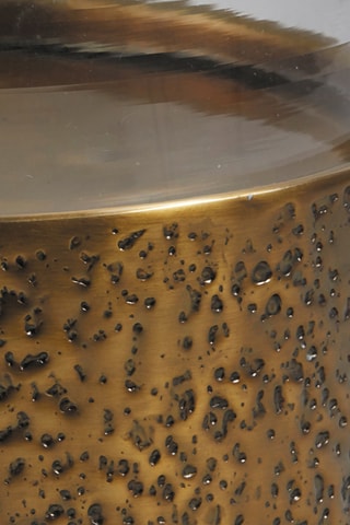 Portacandele - Dorato - 27 x 40 cm