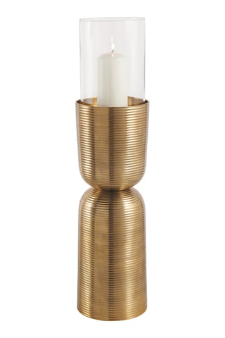 Portacandele - Dorato - 69 x 17 cm