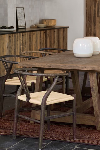 Chaise en frêne - 52 x 55 x 78 cm