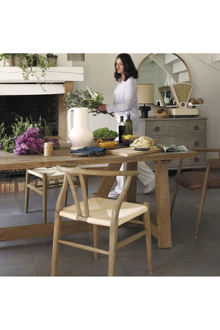 Chaise en frêne - 52 x 55 x 78 cm