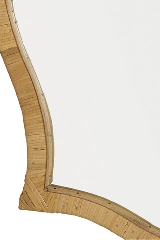 Miroir en rotin - Bois - 91 x 3 x 120 cm