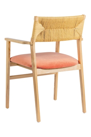 Chaise en frêne - 60,5 x 54 x 87 cm