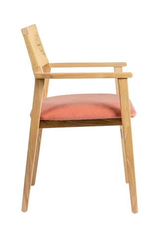 Chaise en frêne - 60,5 x 54 x 87 cm