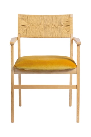 Chaise en frêne - 60,5 x 54 x 87 cm