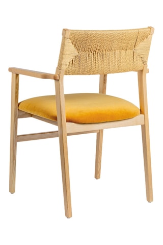 Chaise en frêne - 60,5 x 54 x 87 cm