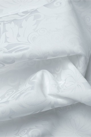 Funda de almohada Fleur enchantée - Blanco