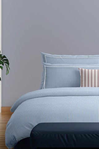 2 fundas de almohada Nantes - Azul claro