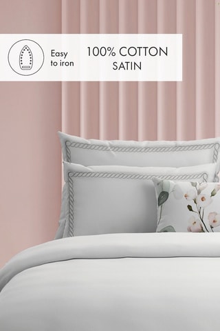 Juego de nórdico Eclat de perle - Blanco