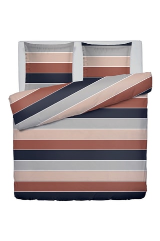 Juego de nórdico de satén de algodón 80 hilos/cm² - Nude