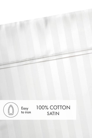 Sábana encimera Dobby stripe woven - Blanco