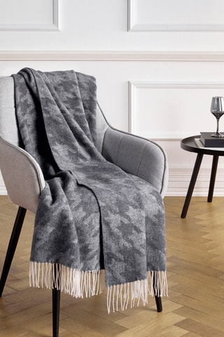 Manta de lana y cachemir Clémence -
Gris - 130 x 180 cm