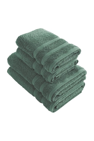 4 toallas - Verde