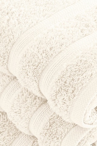 4 toallas Vague - Marfil