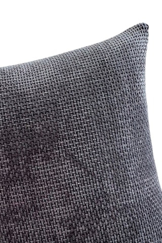 Funda de cojín Alenia - Gris oscuro - 45 x 45 cm