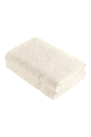 2 paños Vague - Marfil