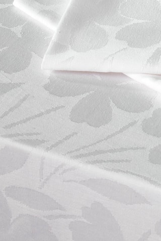 4 servilletas de tela Petit Chênes Blanco -
Blanco