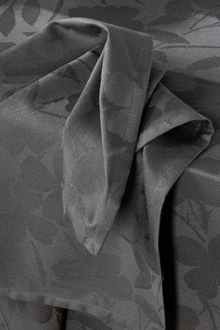 4 servilletas de tela Petit Chênes -
Gris - 50 x 50 cm