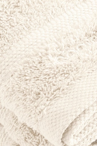 4 toallas de tocador Vague - Marfil - 30 x 30 cm