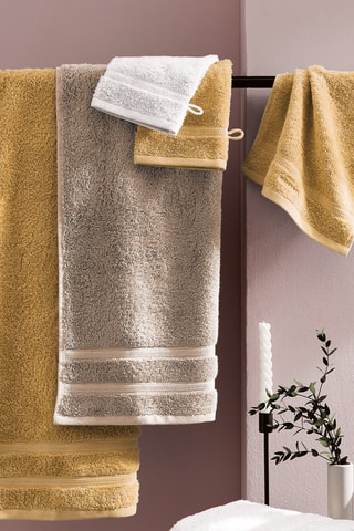 Alfombra de baño -  Mostaza - 60 x 100 cm