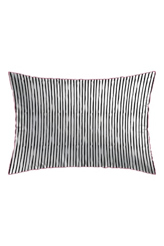 Funda de almohada de satén de algodón 80 hilos/cm² - Blanco