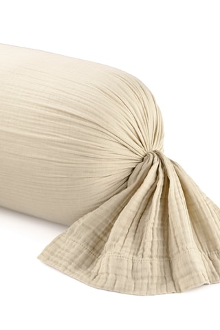 Funda de almohada de gasa de algodón 85 hilos/cm² - Topo